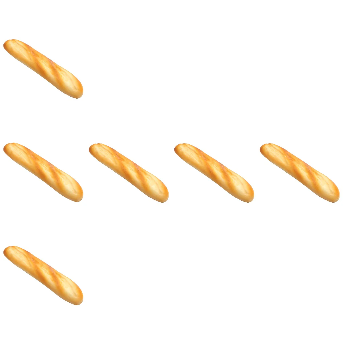 Искусственный хлеб 6 шт., имитация искусственного хлеба, модель еды, украшение, кухонный реквизит () 
Искусственный хлеб 6 шт., имитация искусственного хлеба, модель еды, украшение, кухонный реквизит ()