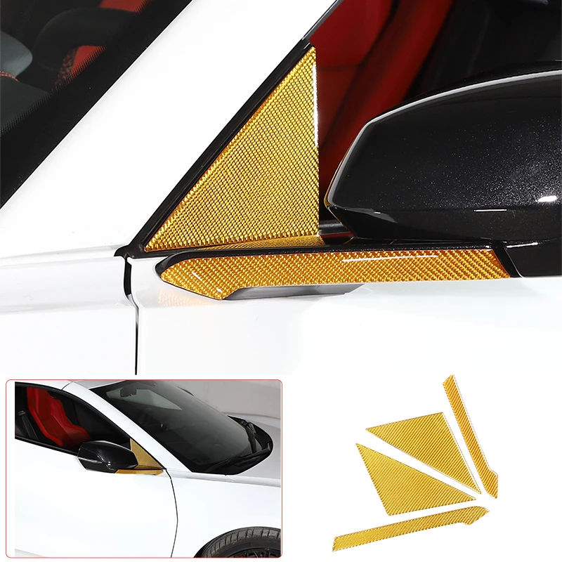 For 2020-2023 Chevrolet Corvette C8 Soft Carbon Fiber Car Rearview Mirror Base Decorative Sticker Car Protection Accessories
For 2020-2023 Chevrolet Corvette C8 Soft Carbon Fiber Car Rearview Mirror Base Decorative Sticker Car Protection Accessories