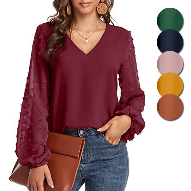 Women's Blouses 8 Colors Office Lady Clothes Elegant Work Shirt blusas mujer de moda 2022 
Women's Blouses 8 Colors Office Lady Clothes Elegant Work Shirt blusas mujer de moda 2022