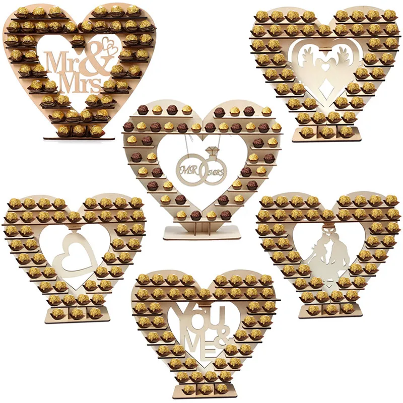 Wedding Wooden Ornaments Mr&Mrs Chocolate Stand Display Candy Cupcake Desserts Holder Decor Birthday Party Wedding Decoration
Wedding Wooden Ornaments Mr&Mrs Chocolate Stand Display Candy Cupcake Desserts Holder Decor Birthday Party Wedding Decoration