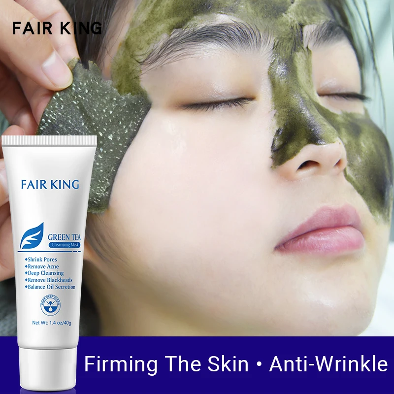 FAIR KING Green Tea Blackhead Nose Control Oil Mud Pore Beauty Health Repair Freckle Removal Dark Spot Mask Whitening Cream
FAIR KING Green Tea Blackhead Nose Control Oil Mud Pore Beauty Health Repair Freckle Removal Dark Spot Mask Whitening Cream