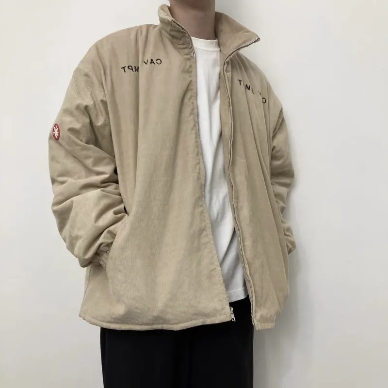 CAVEMPT C.E CAV EMPT Corduroy Men's And Women's Cotton Padded Clothes Jacket Cotton Loose Coat
CAVEMPT C.E CAV EMPT Corduroy Men's And Women's Cotton Padded Clothes Jacket Cotton Loose Coat