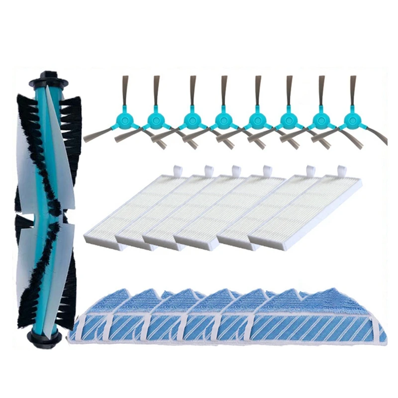 Robot Cleaner Replacement Vacuum Cleaner Accessories Main Side Brush Filter For Listar RX10 RX9 RX5 RX3
Robot Cleaner Replacement Vacuum Cleaner Accessories Main Side Brush Filter For Listar RX10 RX9 RX5 RX3