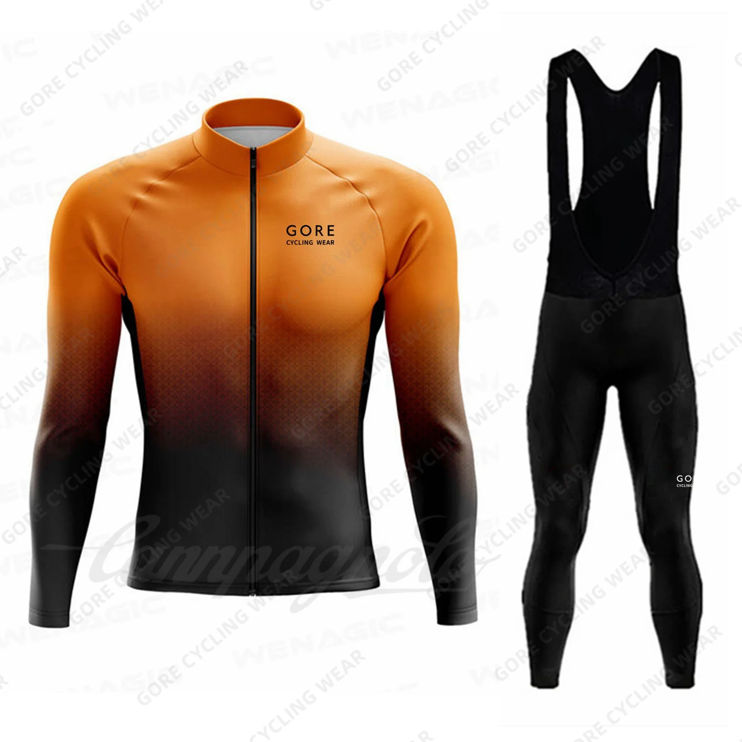 GORE Winter Cycling Jersey Set Men Thick Thermal Fleece Bicycle Clothing Pro Team Jacket Hot Long Wool Tops Coat Road Bike Suit 
GORE Winter Cycling Jersey Set Men Thick Thermal Fleece Bicycle Clothing Pro Team Jacket Hot Long Wool Tops Coat Road Bike Suit