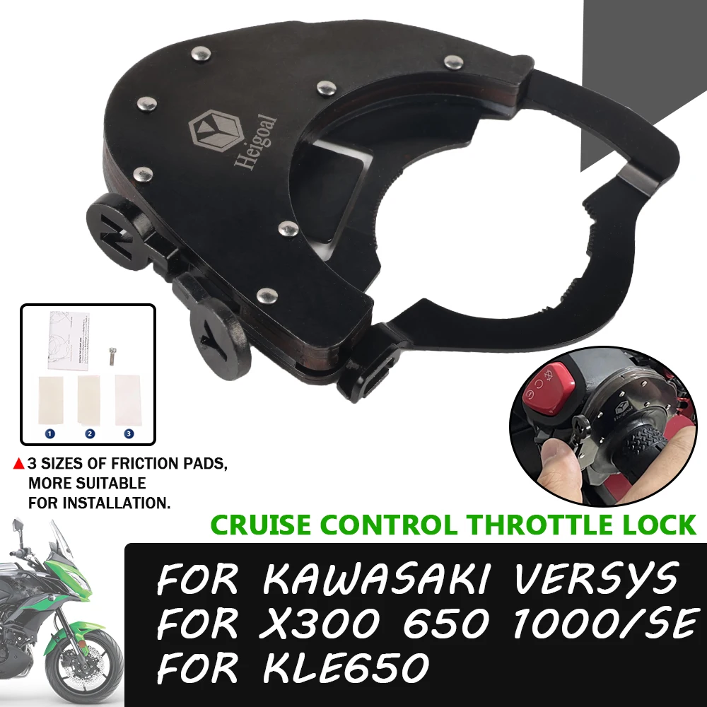 

Аксессуары для мотоциклов KAWASAKI VERSYS 650 1000 SE X300 VERSYS1000 KLE650 с креплением на руль управления круиз-контролем