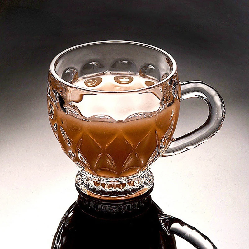 Engraved Transparent Glass Tea Cup Fine White Material Glass Water Cup Coffee Scented Tea Milk Cup
Engraved Transparent Glass Tea Cup Fine White Material Glass Water Cup Coffee Scented Tea Milk Cup