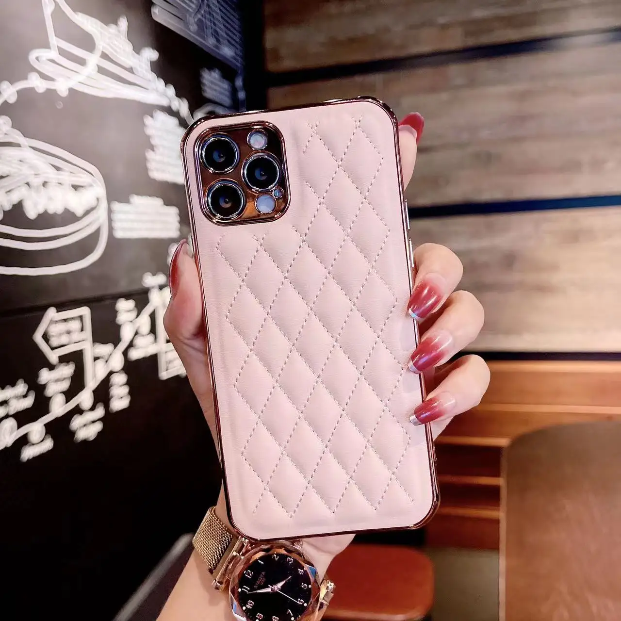 Pink High Quality Luxury Diamond Leather Drop Protective Case For iPhone 14 13 12 11 ProMax x xr XsMax SE 2020 7 8 Plus Case
Pink High Quality Luxury Diamond Leather Drop Protective Case For iPhone 14 13 12 11 ProMax x xr XsMax SE 2020 7 8 Plus Case