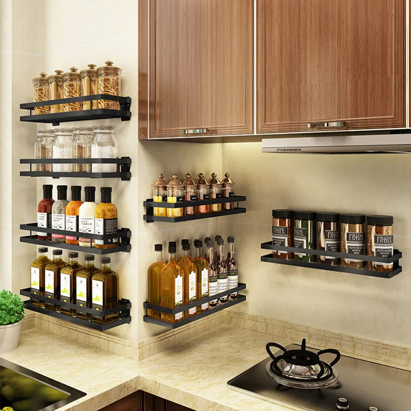Kitchen Storage Holder Bathroom Shelve Balcony Basket Flavoring Rack Wall Mount Shampoo Toiletries Storage Rack Accessories
Kitchen Storage Holder Bathroom Shelve Balcony Basket Flavoring Rack Wall Mount Shampoo Toiletries Storage Rack Accessories