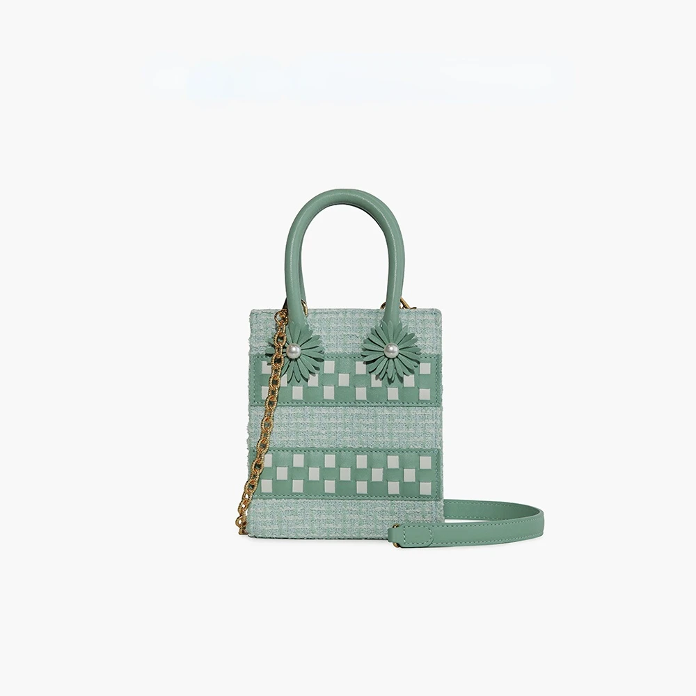 Green Mist Series Fashion Original Design Exquisite Trendy Women's Woven Bag Handbag
Green Mist Series Fashion Original Design Exquisite Trendy Women's Woven Bag Handbag