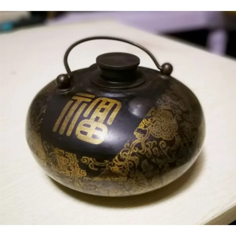 Tibet Old Bronze Hand Carved Statue Pot
Tibet Old Bronze Hand Carved Statue Pot