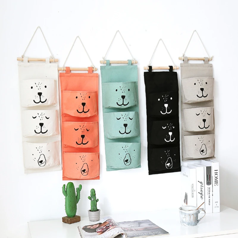 Storage Hanging Bag Wall Hanging Dormitory Storage Bedside Small Cloth Bag Wall Storage Bag Hanging Wall Hanging Three Pockets
Storage Hanging Bag Wall Hanging Dormitory Storage Bedside Small Cloth Bag Wall Storage Bag Hanging Wall Hanging Three Pockets