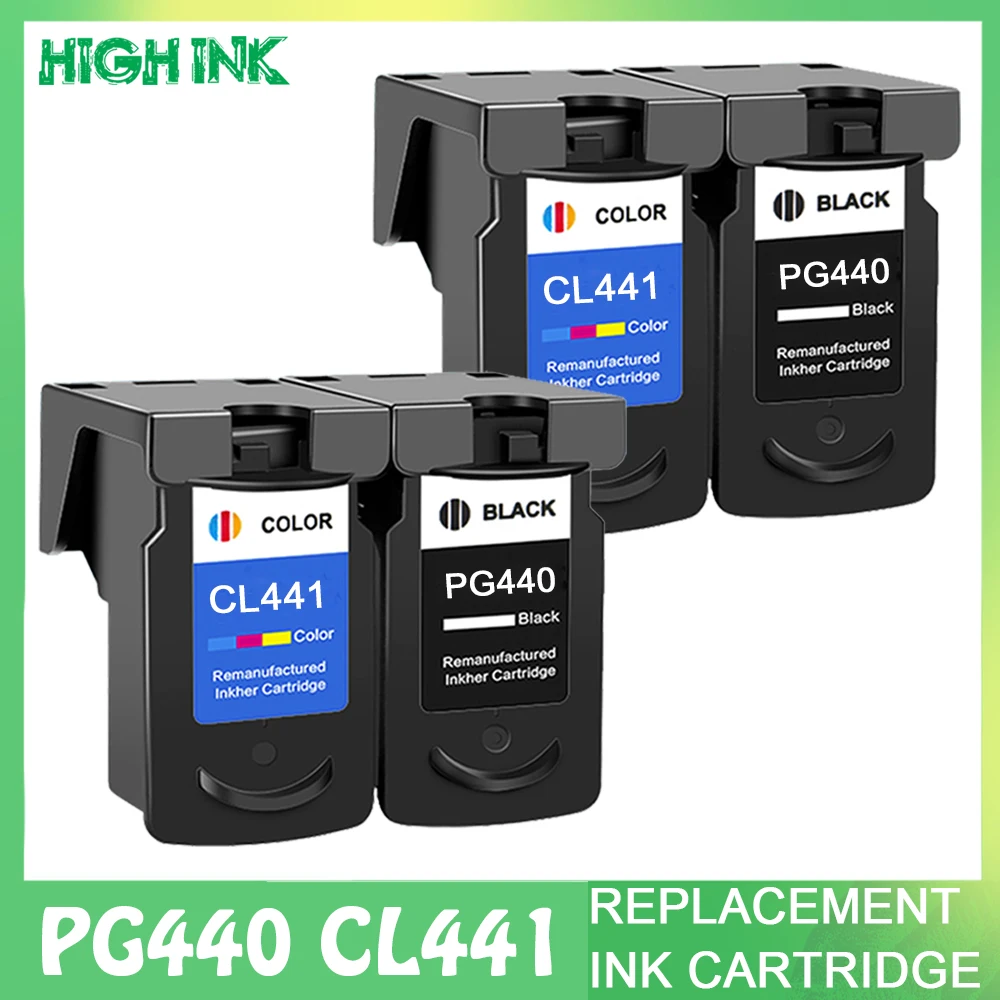 

PG440 CL441 картридж для Canon PG 440 CL 441 440XL картридж для принтера Pixma MG4280 MG4240 MX438 MX518 MX378