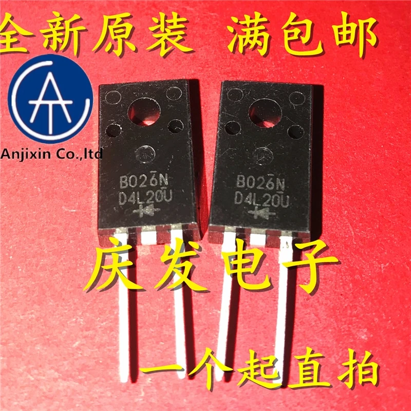10pcs real new and orginal real stock D4L20U fast recovery rectifier diode TO-220 
10pcs real new and orginal real stock D4L20U fast recovery rectifier diode TO-220