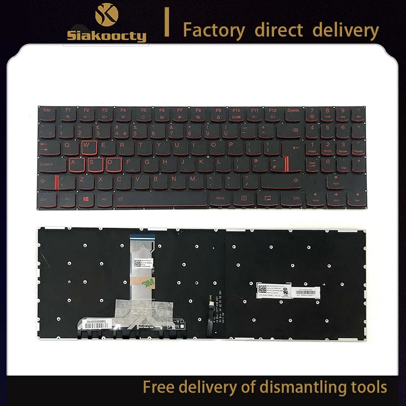 Siakoocty for Lenovo Legion Y520-15IKB 15IKBN 15IKBA 15IKBM Y720-15IKB R720-15IKB UK Keyboard
Siakoocty for Lenovo Legion Y520-15IKB 15IKBN 15IKBA 15IKBM Y720-15IKB R720-15IKB UK Keyboard
