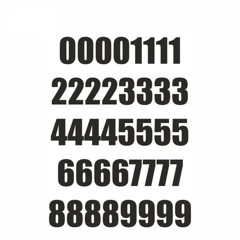 Car Sticker Creative Number Sheet Vinyl Decals Motorcycle Decal Accessories Waterproof Fashion Cover Scratches PVC,15CM
Car Sticker Creative Number Sheet Vinyl Decals Motorcycle Decal Accessories Waterproof Fashion Cover Scratches PVC,15CM