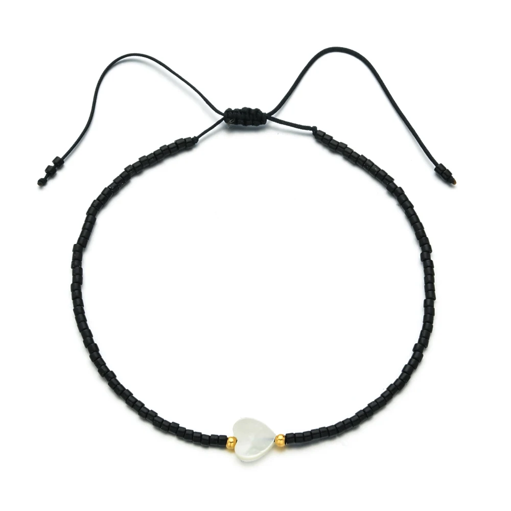 Thin Miyuki Bracelet For Women Jewelry Europe America Bracelets Gift Handmade Heart Shell Charms French Pulseras
Thin Miyuki Bracelet For Women Jewelry Europe America Bracelets Gift Handmade Heart Shell Charms French Pulseras