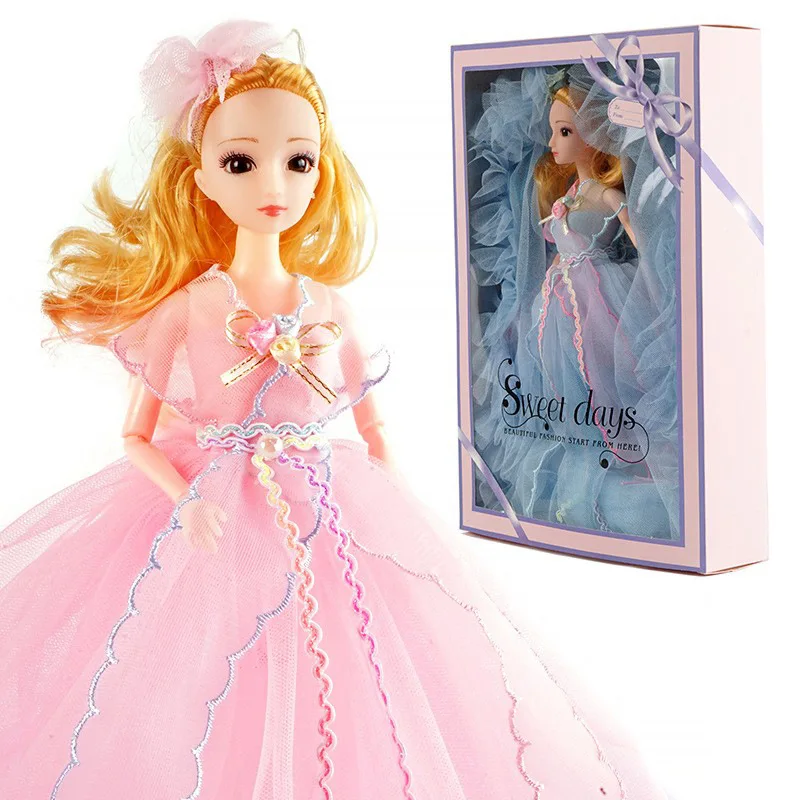 40cm Fashion Bride Dolls Toy Cute Wedding Princess Dress Fine Gift Box Toys For Children Girl Birthday Christmas Gifts Wholesale
40cm Fashion Bride Dolls Toy Cute Wedding Princess Dress Fine Gift Box Toys For Children Girl Birthday Christmas Gifts Wholesale