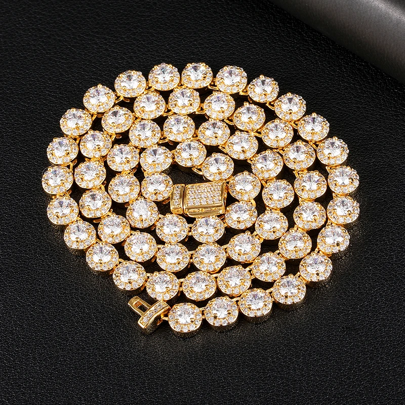 Pink Baguette Stone Tennis Chain Men Necklace Hip Hop Jewelry Real Copper Material Gold Silver Plated
Pink Baguette Stone Tennis Chain Men Necklace Hip Hop Jewelry Real Copper Material Gold Silver Plated