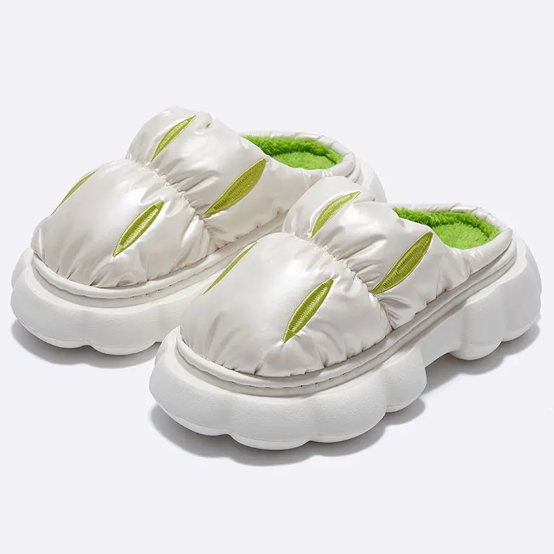 Women's Waterproof Down Slippers Non-slip Leisure Ladies Comfortable Fur Shoes Designer Bread Platform Plush Slides Shoes
Women's Waterproof Down Slippers Non-slip Leisure Ladies Comfortable Fur Shoes Designer Bread Platform Plush Slides Shoes