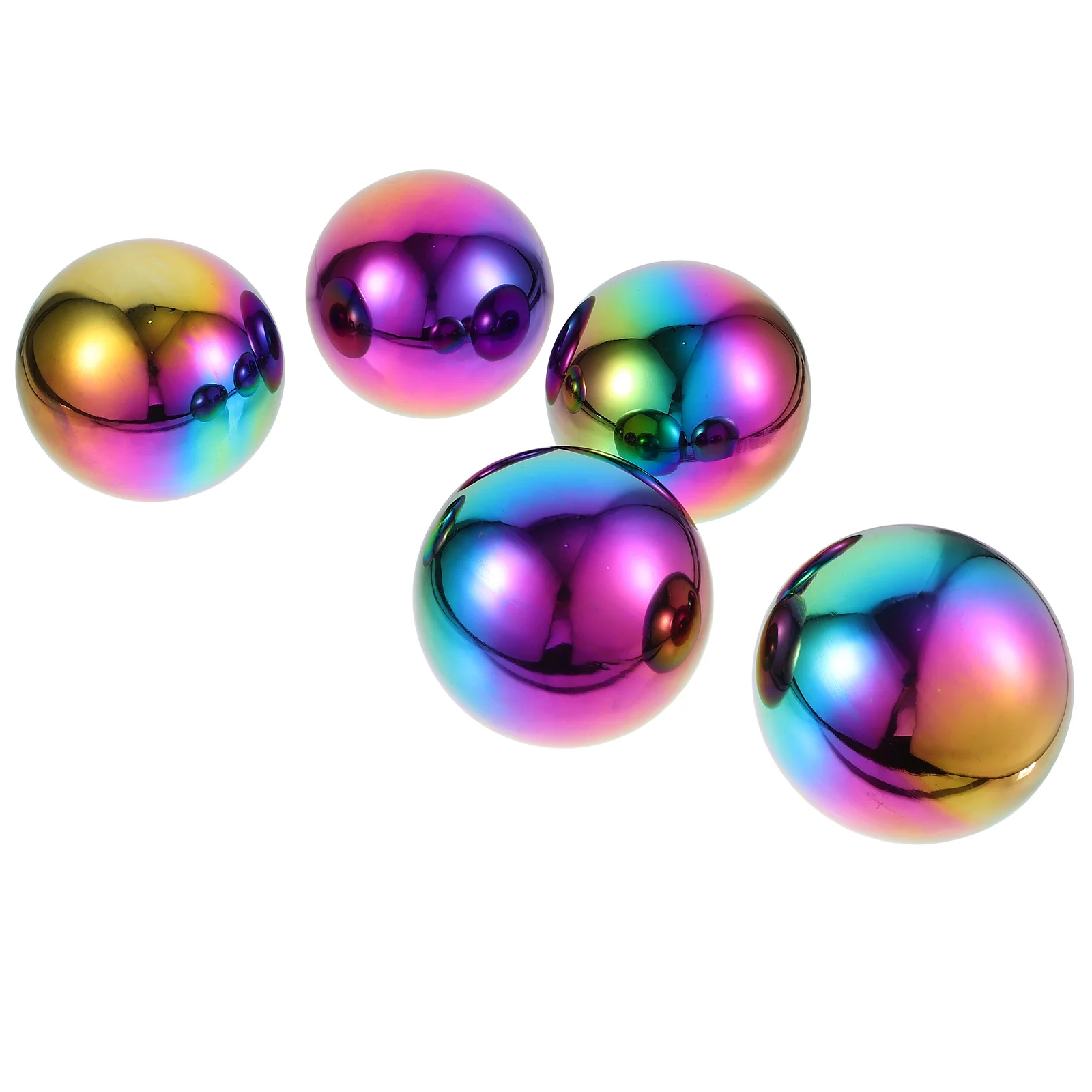 5 Pcs Mirror Wall Decor Colored Reflective Ball Stainless Steel Garden Decorative Metal
5 Pcs Mirror Wall Decor Colored Reflective Ball Stainless Steel Garden Decorative Metal