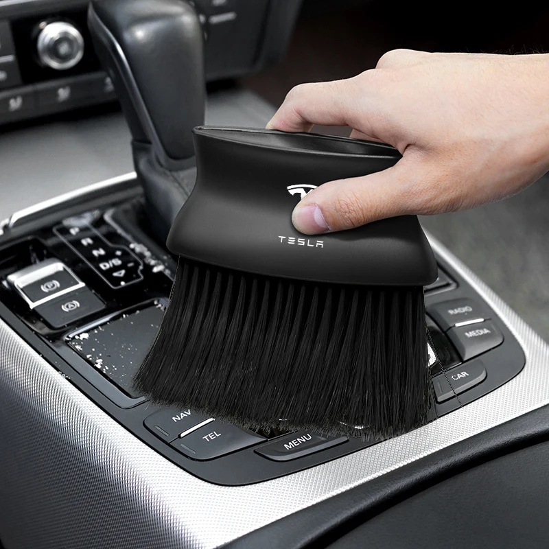1pcs Car Dusting Soft Bristle Cleaning Brush Interior for Tesla Model 3 Model X S 2016-2020 Decals TM3 TMX TMS Auto Accessories
1pcs Car Dusting Soft Bristle Cleaning Brush Interior for Tesla Model 3 Model X S 2016-2020 Decals TM3 TMX TMS Auto Accessories