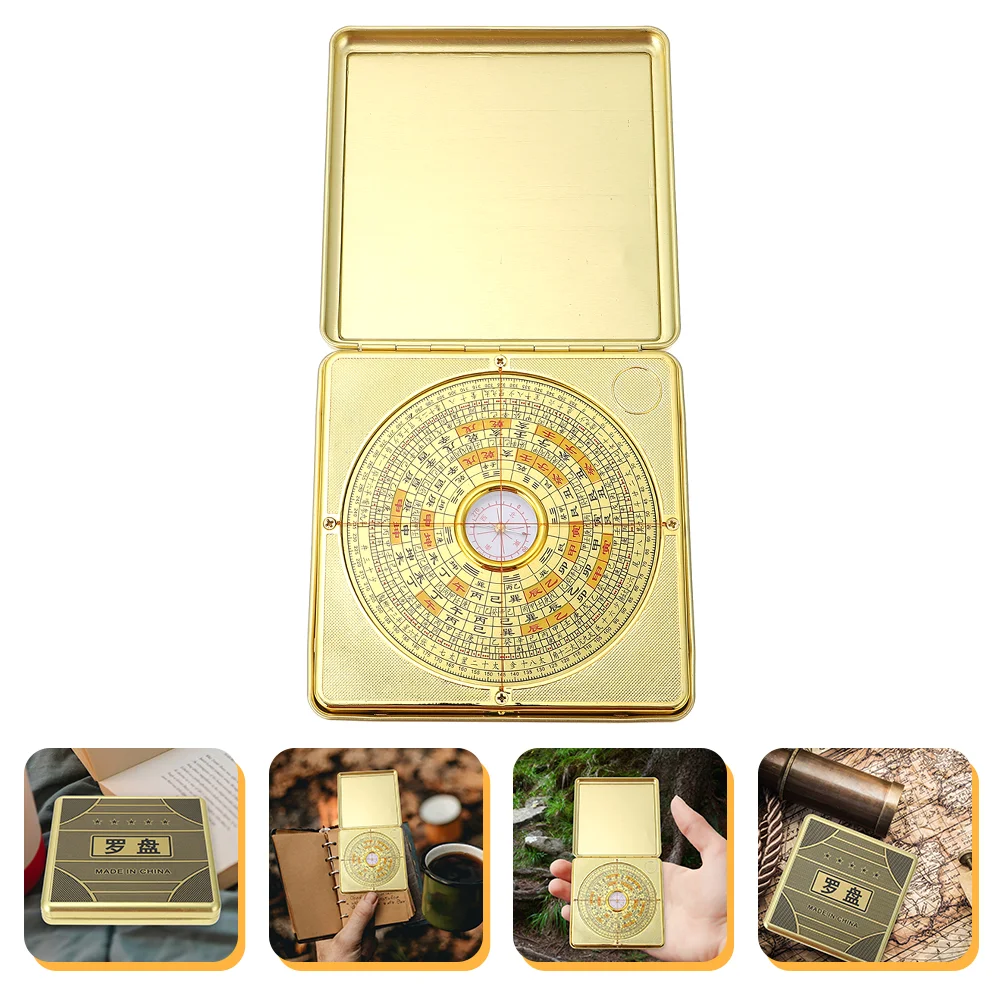 Compass Chinese Brass Camping Pan Ancient Gear Adornment Adorn Kids Hiking Cover Lensatic Alloy Automatic Equipment Geology
Compass Chinese Brass Camping Pan Ancient Gear Adornment Adorn Kids Hiking Cover Lensatic Alloy Automatic Equipment Geology
