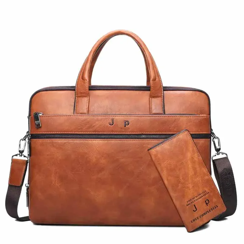 Men's Briefcase Bags for 13.3" Laptop Man Business Shoulder Bag Handbags High Quality Leather for Jeepings Office Black Casual
Men's Briefcase Bags for 13.3" Laptop Man Business Shoulder Bag Handbags High Quality Leather for Jeepings Office Black Casual