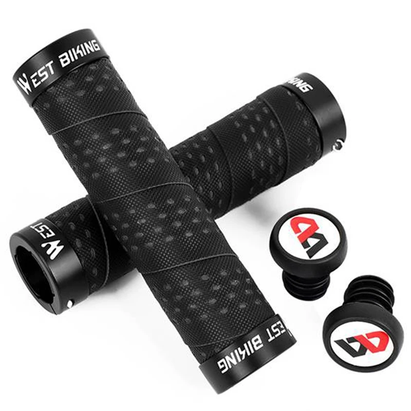 WEST BIKING 2Pcs Mountain Road Bicycle MTB Handlebar Cover Grips Smooth Soft Anti-Slip Grip Lock Bar
WEST BIKING 2Pcs Mountain Road Bicycle MTB Handlebar Cover Grips Smooth Soft Anti-Slip Grip Lock Bar