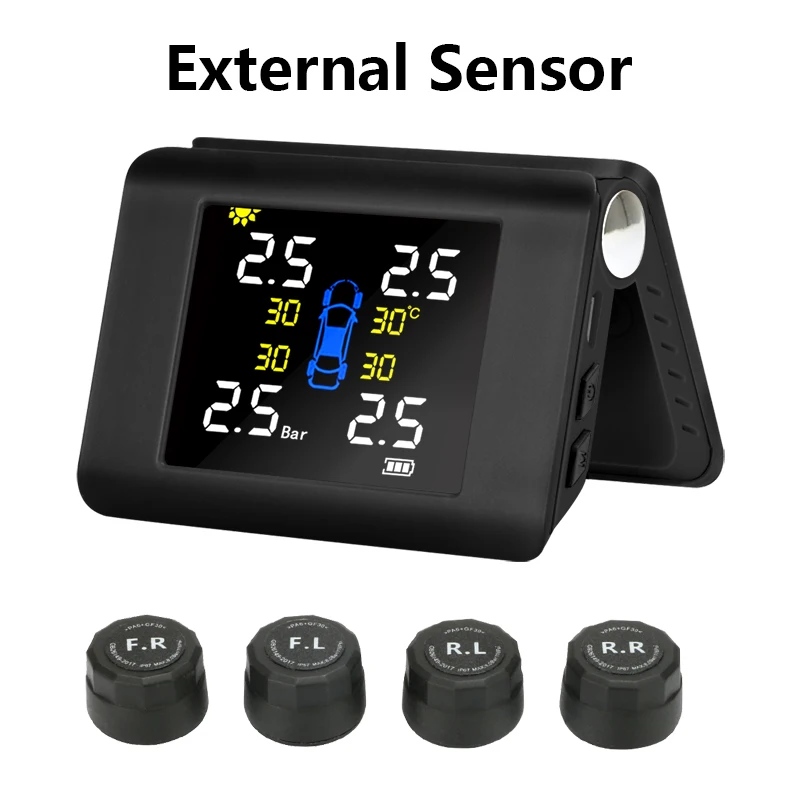 Jansite TPMS беспроводной автомобильный контроль давления в шинах интеллектуальная система светодиодный дисплей солнечной энергии с 4 встроенными или внешними датчиками Возможна
Jansite TPMS беспроводной автомобильный контроль давления в шинах интеллектуальная система светодиодный дисплей солнечной энергии с 4 встроенными или внешними датчиками Возможна