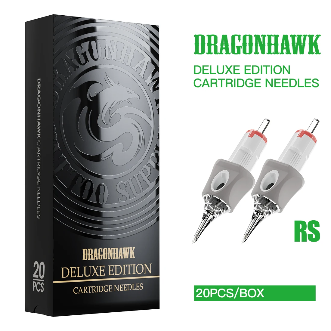 Dragonhawk Tattoo Cartridge Needle Cartridge RS Needles with Silicone Case Tattoo Permanent Makeup Needles for Tattoo Artist
Dragonhawk Tattoo Cartridge Needle Cartridge RS Needles with Silicone Case Tattoo Permanent Makeup Needles for Tattoo Artist