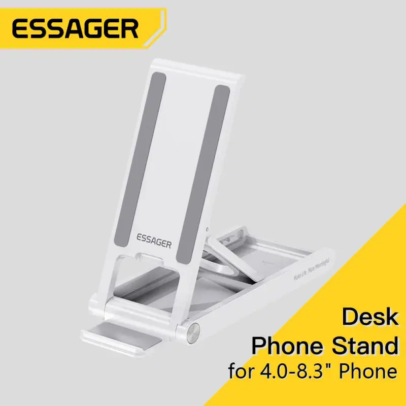 Essager Foldable Phone Holder Stand Adjustable Moblie Phone Smartphone Support Desk Bracket Portable Stand For IPhone14 13 IPad
Essager Foldable Phone Holder Stand Adjustable Moblie Phone Smartphone Support Desk Bracket Portable Stand For IPhone14 13 IPad