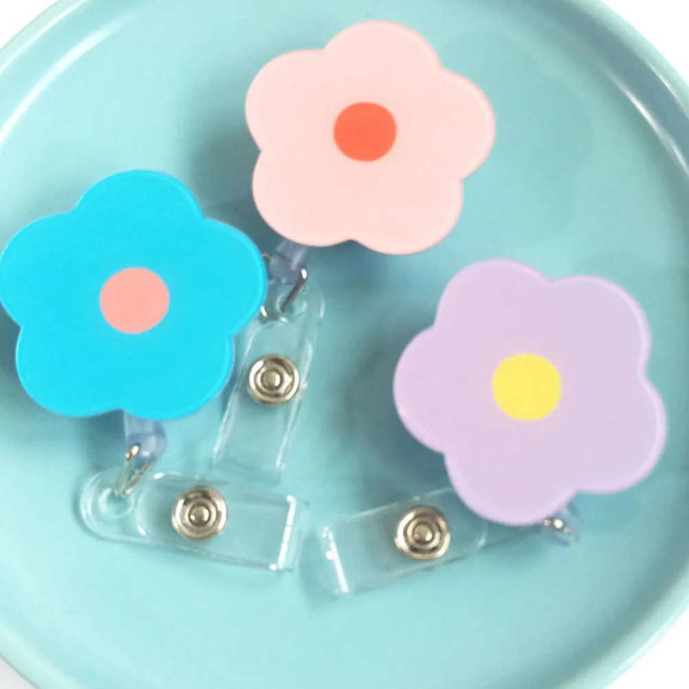 6 Pcs Flower Easy Pull Buckle Badge Buckles Tabs Collet Clip Rotating Work Accessory Acrylic Name Tag Holder
6 Pcs Flower Easy Pull Buckle Badge Buckles Tabs Collet Clip Rotating Work Accessory Acrylic Name Tag Holder