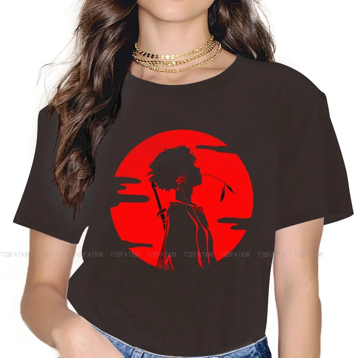 Футболка Samurai Champloo для женщин и девушек, базовая футболка Mugen, модная свободная футболка 4XL
Футболка Samurai Champloo для женщин и девушек, базовая футболка Mugen, модная свободная футболка 4XL