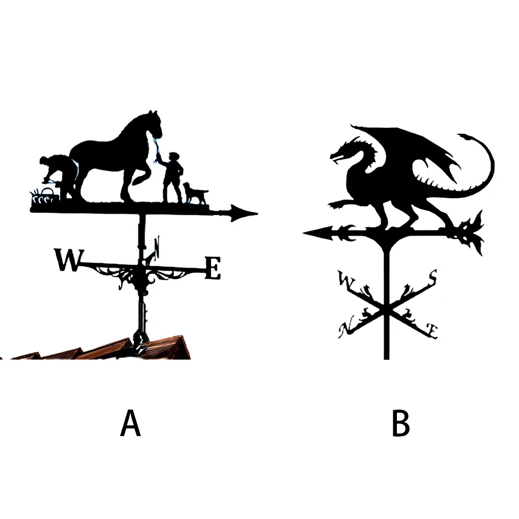 Weather Vanes Multiple Patterns Yard Accessories Compact Frame Outdoor Craft Architecture Home Decor Garden Stake
Weather Vanes Multiple Patterns Yard Accessories Compact Frame Outdoor Craft Architecture Home Decor Garden Stake