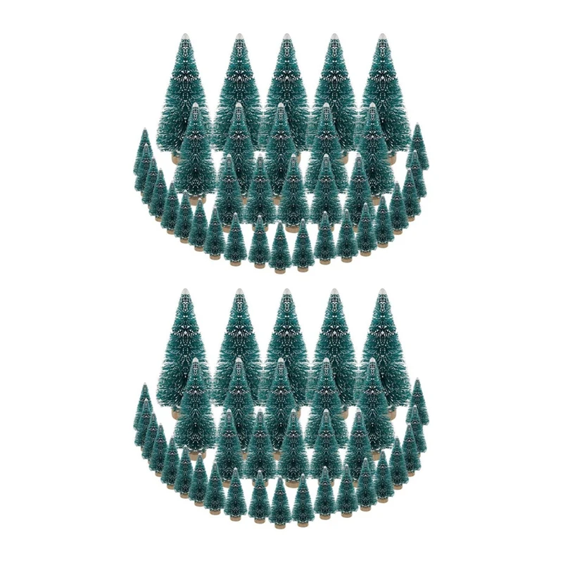 New 70 PCS Miniature Christmas Tree Artificial Snow Frost Trees Pine Trees For Christmas DIY Craft Party Decoration (4 Size)
New 70 PCS Miniature Christmas Tree Artificial Snow Frost Trees Pine Trees For Christmas DIY Craft Party Decoration (4 Size)