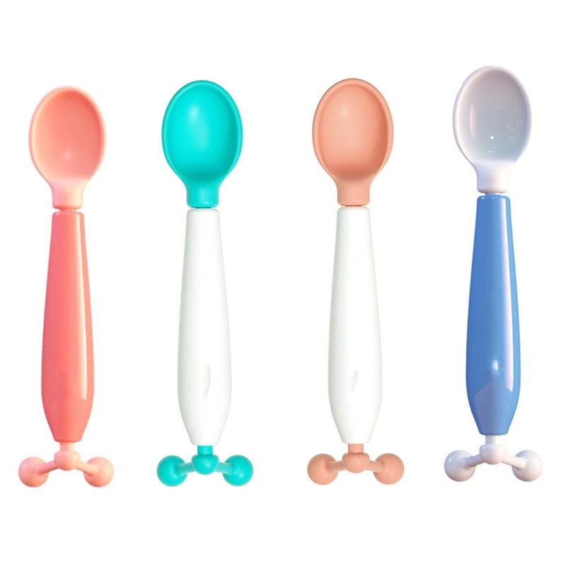Soft Baby Spoons Toddler Feeding Spoons Auxiliary Food Eating Spoon Baby Temperature Sensitive Scoop Baby Tableware Gift
Soft Baby Spoons Toddler Feeding Spoons Auxiliary Food Eating Spoon Baby Temperature Sensitive Scoop Baby Tableware Gift