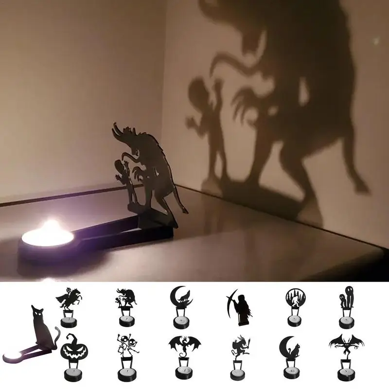 1 PCS Halloween Candle Holder Halloween Scary Ghost Pumpkin Shadows On Walls Halloween Shadow Zoom Candlestick Decoration
1 PCS Halloween Candle Holder Halloween Scary Ghost Pumpkin Shadows On Walls Halloween Shadow Zoom Candlestick Decoration
