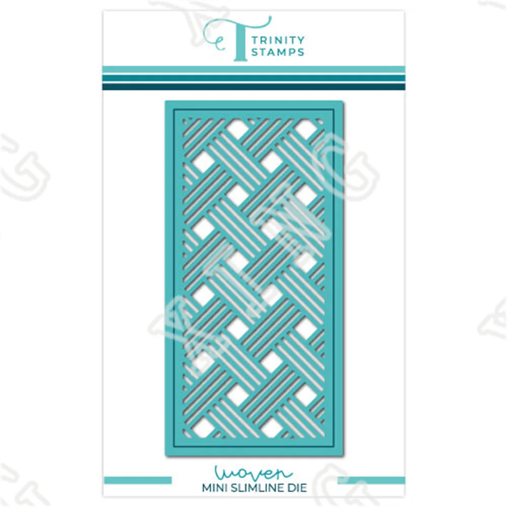 2022 Mini Slimline Woven Metal Cutting Dies Set Scrapbook Diary Decoration Embossing Template Diy Greeting Card Handmade Stencil
2022 Mini Slimline Woven Metal Cutting Dies Set Scrapbook Diary Decoration Embossing Template Diy Greeting Card Handmade Stencil