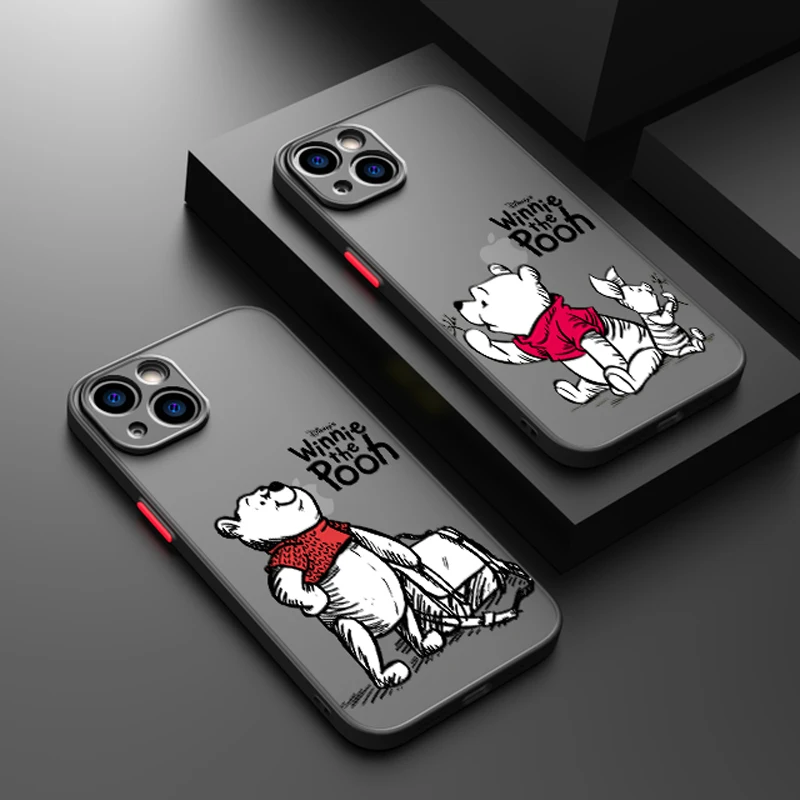 Disney Winnie Pooh Baby Bear For Apple iPhone 14 13 12 Mini 11 Pro XS MAX XR X 8 7 SE Plus Frosted Translucent Phone Case Cover
Disney Winnie Pooh Baby Bear For Apple iPhone 14 13 12 Mini 11 Pro XS MAX XR X 8 7 SE Plus Frosted Translucent Phone Case Cover