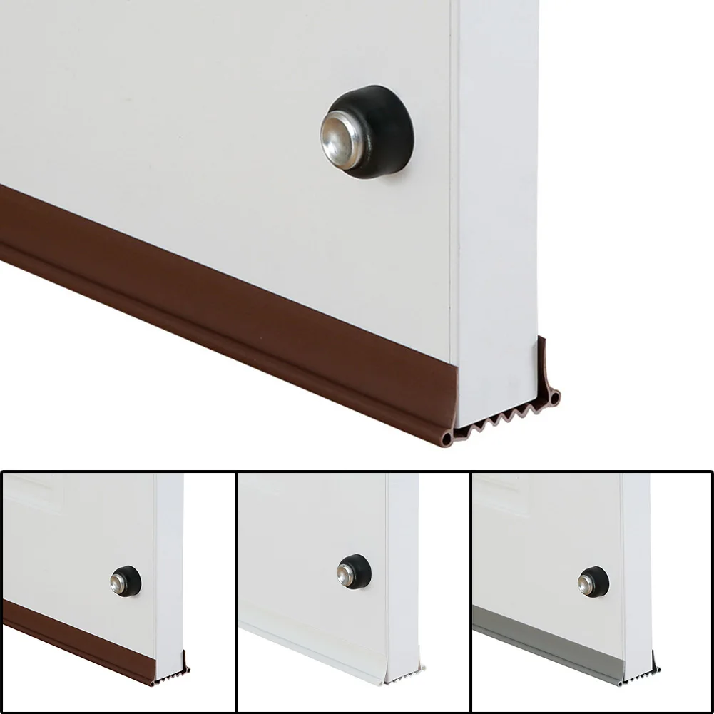 PVC Soft Under Door Draft Stoppers Wave Shpae Weather Stripping Door Sealing Strip Wind Blocker Soundproofing Seal Stripping
PVC Soft Under Door Draft Stoppers Wave Shpae Weather Stripping Door Sealing Strip Wind Blocker Soundproofing Seal Stripping