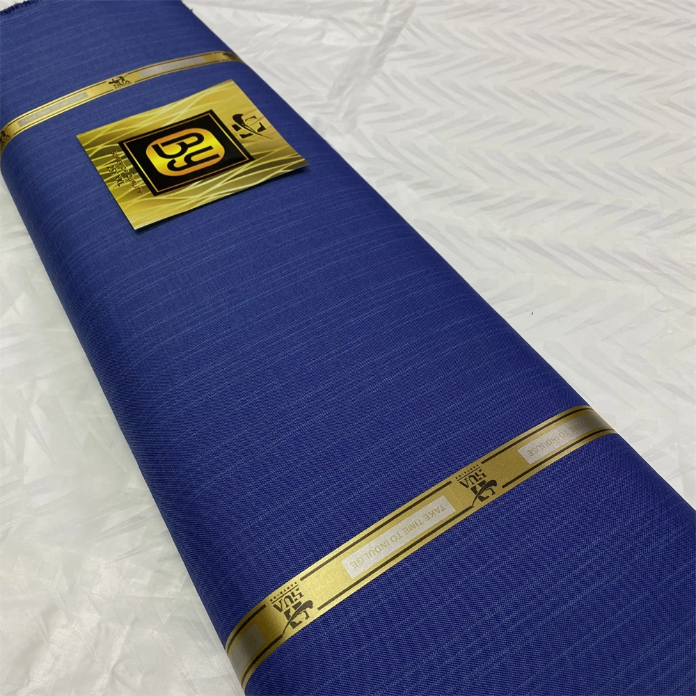 5Yards African Senator Wear Suit Men Fabric Material Blue Nigerian Cashmrere Wool Cloth Cotton Material Man Everyday Garment Sew
5Yards African Senator Wear Suit Men Fabric Material Blue Nigerian Cashmrere Wool Cloth Cotton Material Man Everyday Garment Sew