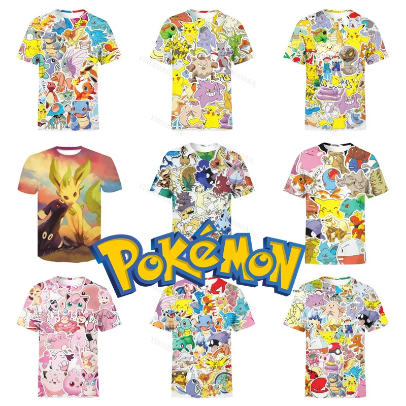 Bulbasaur Charizard Charmander Pikachu Pokemon Summer T-shirt T shirt Tees Cool Oversized Short Thin Men Outerwear Tops
Bulbasaur Charizard Charmander Pikachu Pokemon Summer T-shirt T shirt Tees Cool Oversized Short Thin Men Outerwear Tops