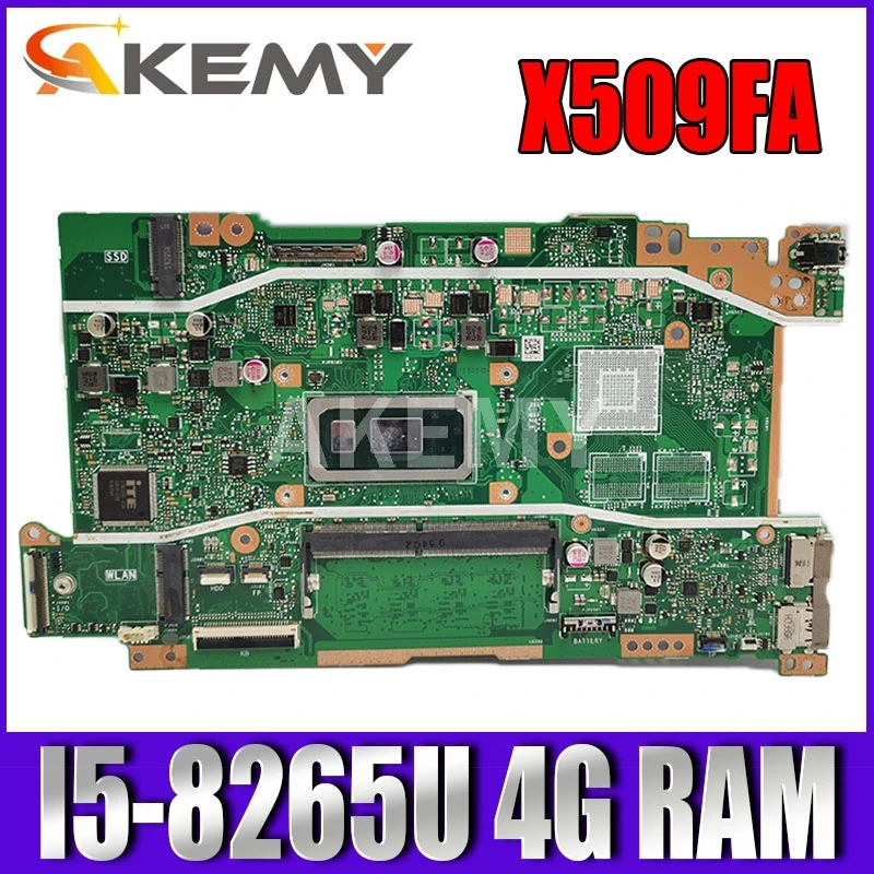Akemy X509FA Motherboard For ASUS Vivobook X509FA-EJ239T X509FA X509F X509FB X509FJ X509FL Laotop Mainboard I5-8265U 4G RAM
Akemy X509FA Motherboard For ASUS Vivobook X509FA-EJ239T X509FA X509F X509FB X509FJ X509FL Laotop Mainboard I5-8265U 4G RAM