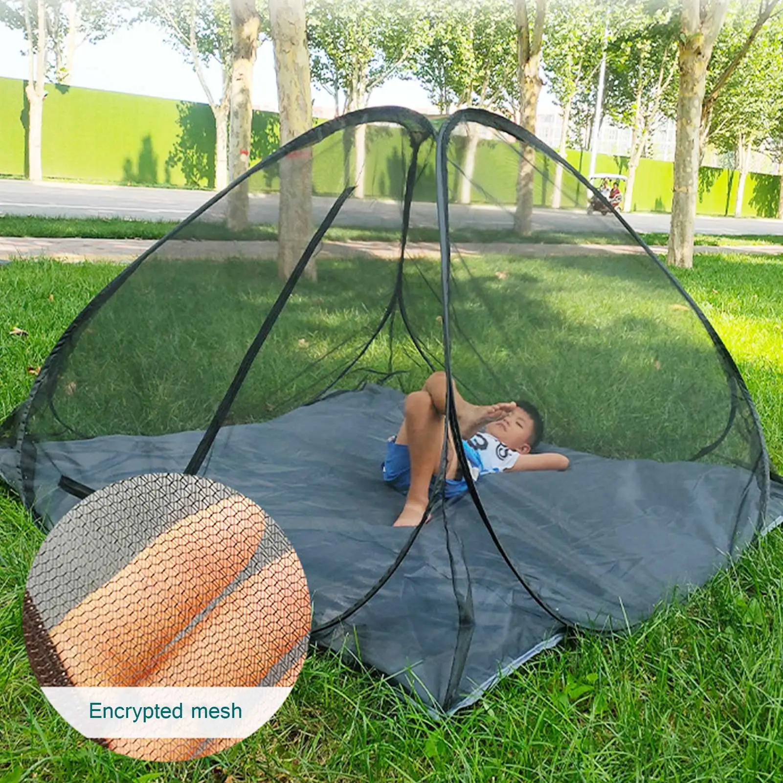 Outdoor Instant Setup Tent Foldable Camping B ug Protector Lightweight Quick Automatic Opening Tent For Hiking Travel
Outdoor Instant Setup Tent Foldable Camping B ug Protector Lightweight Quick Automatic Opening Tent For Hiking Travel