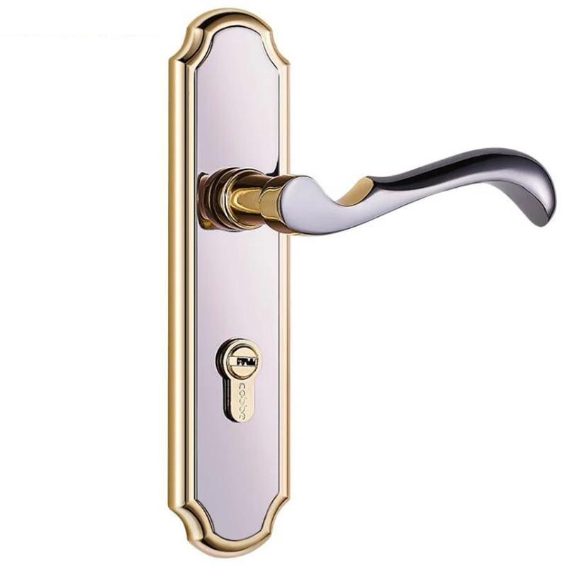 Door lock indoor bedroom door lock universal simple bathroom silent solid wood door handle lock home
Door lock indoor bedroom door lock universal simple bathroom silent solid wood door handle lock home