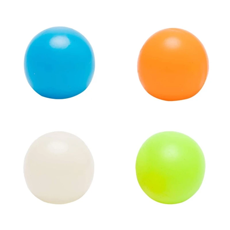 5 Pcs Glow Balls Sticky Wall Balls Stress Relief Balls Fidget Toy Ceiling Balls Glow in the Dark Decompression Squishy Dadgets
5 Pcs Glow Balls Sticky Wall Balls Stress Relief Balls Fidget Toy Ceiling Balls Glow in the Dark Decompression Squishy Dadgets
