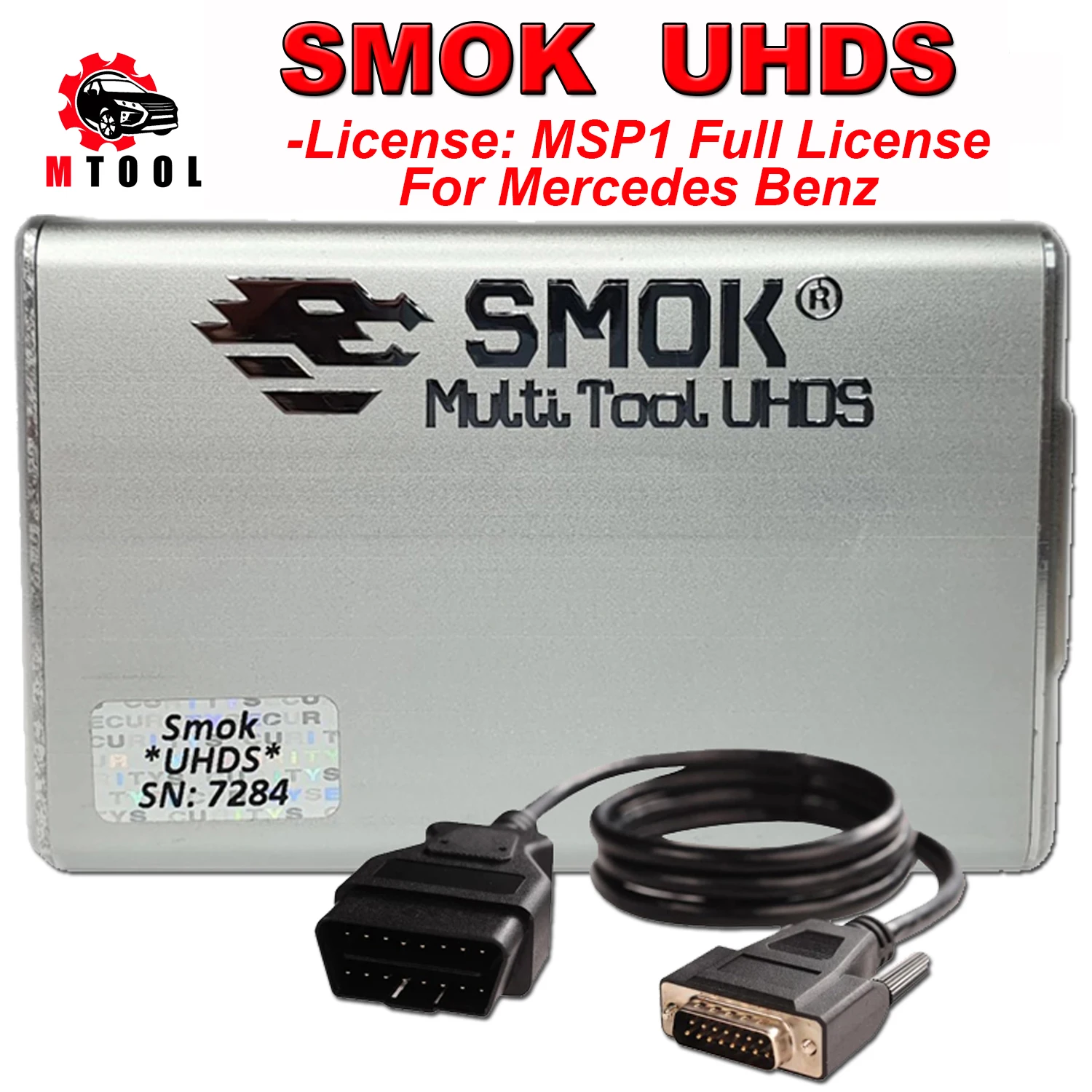 

Original Smok Multitool UHDS Programmer Full Licenses MSP1 for Mercedes Benz OBD Mileage KM Correction Cluster Adjustment Tool