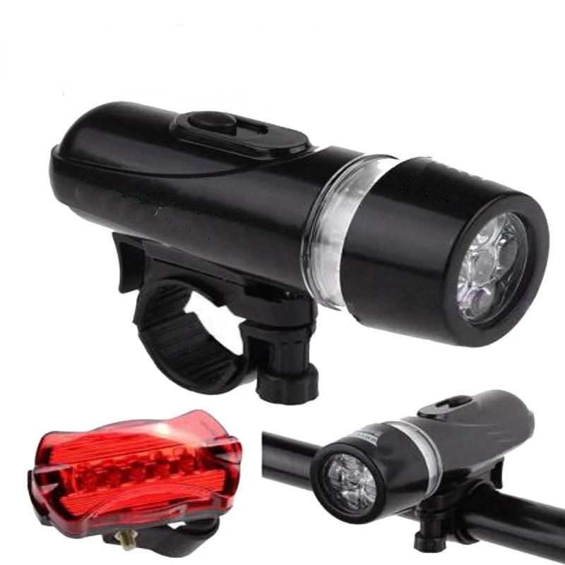 5 LED Bicycle Mountain Bike Lamp Set Lights Front Rear Bike Lights Waterproof Bicycle Front Back Tail Light Road Tail Lantern
5 LED Bicycle Mountain Bike Lamp Set Lights Front Rear Bike Lights Waterproof Bicycle Front Back Tail Light Road Tail Lantern