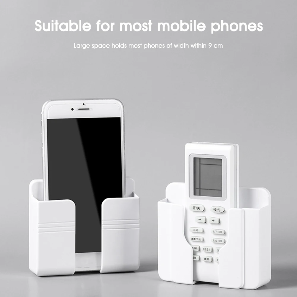 Plastic Wall Remote Control Holder Self-Adhesive Remote Phone Organizer and Storage Box for Bedroom Office
Plastic Wall Remote Control Holder Self-Adhesive Remote Phone Organizer and Storage Box for Bedroom Office