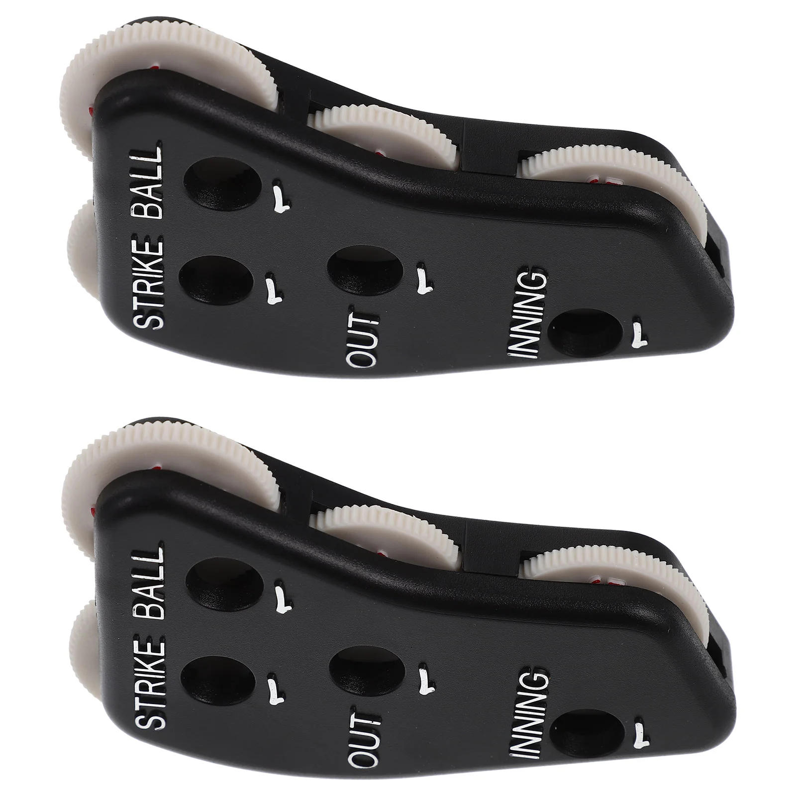 2 Pcs Baseball Score Counter Handheld Scoreboard Lightweight Umpire Indicator Plastic
2 Pcs Baseball Score Counter Handheld Scoreboard Lightweight Umpire Indicator Plastic